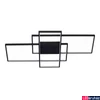 Kép 1/2 - Nova Luce CLEA mennyezeti lámpa, fekete, 2700K melegfehér, beépített LED, 1x58W, 3455 lm, 9756720