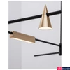 Kép 1/8 - Nova Luce CONO sínre szerelhető lámpa, decorative mágneses sínrendszerhez, arany, 3000K melegfehér, beépített LED, 1x5W, 300 lm, 9090286