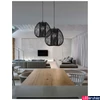 Kép 1/5 - Nova Luce DESIRE 1 ágú függeszték, fekete, E27 foglalattal, max. 1x28W, 9586151