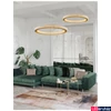 Kép 1/4 - Nova Luce FIORE 1 ágú függeszték, arany, 3000K melegfehér, beépített LED, 1x60W, 3530 lm, 9285610