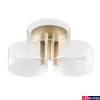 Kép 1/4 - Nova Luce GATLIN mennyezeti lámpa, arany, 3000K melegfehér, beépített LED, 1x20W, 950 lm, 9756711