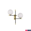 Kép 1/4 - Nova Luce GIT fali lámpa, fekete, G9 foglalattal, max. 2x5W, 9009297