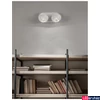 Kép 1/4 - Nova Luce GON spotlámpa, fehér, 3000K melegfehér, beépített LED, 1x10W, 800 lm, 9105202