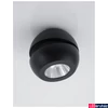 Kép 1/2 - Nova Luce GON spotlámpa, fekete, 3000K melegfehér, beépített LED, 1x5W, 400 lm, 9105101