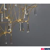 Kép 1/7 - Nova Luce GORO több ágú függeszték, arany, 3000K melegfehér, beépített LED, 1x20W, 2000 lm, 9116820