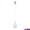 Kép 1/4 - Nova Luce HOOK függeszték, arany, 3000K melegfehér, beépített LED, 1x10W, 1066 lm, 9695224