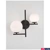 Kép 1/5 - Nova Luce IMPERO fali lámpa, fekete, G9 foglalattal, max. 2x5W, 9190421