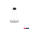 Kép 1/3 - Nova Luce JINAL függeszték, fekete, 3000K melegfehér, beépített LED, 1x27W, 1894 lm, 9348101
