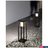 Kép 1/6 - Nova Luce LOVETO kültéri állólámpa, mozgásérzékelővel, sötétszürke, 3000K melegfehér, beépített LED, 1x1W, 152 lm, 9120622