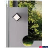 Kép 1/5 - Nova Luce MAX kültéri fali lámpa, sötétszürke, 3000K melegfehér, max. 12W, 630 lm, 9026001