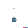 Kép 1/5 - Nova Luce MIDORI függeszték, kék, E27 foglalattal, max. 1x12W, 9009240