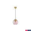 Kép 1/4 - Nova Luce MIDORI függeszték, rózsaszín, E27 foglalattal, max. 1x12W, 9009243