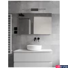 Kép 1/2 - Nova Luce MONDRIAN fürdőszobai fali lámpa, fekete, 3000K melegfehér, beépített LED, 1x20W, 1615 lm, 9053202
