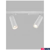 Kép 1/7 - Nova Luce MONVEL 3 fázisú sínre szerelhető lámpa, decorative mágneses sínrendszerhez, fehér, 3000K melegfehér, beépített LED, 1x30W, 2230 lm, 9062301