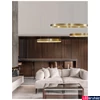Kép 1/3 - Nova Luce MOTIF 1 ágú függeszték, arany, 3000K melegfehér, beépített LED, 1x55W, 3800 lm, 9190655