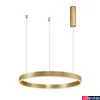 Kép 1/4 - Nova Luce MOTIF függeszték, arany, 2700K melegfehér, beépített LED, 1x40W, 2943 lm, 9530206