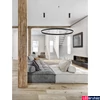 Kép 1/3 - Nova Luce MOTIF függeszték, fekete, 3000K melegfehér, beépített LED, 1x80W, 6864 lm, 9530204