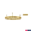 Kép 1/4 - Nova Luce MOTIF mennyezeti lámpa, arany, 3000K melegfehér, beépített LED, 1x45W, 3700 lm, 9063600