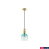 Kép 1/3 - Nova Luce MURANO függeszték, kék, E14 foglalattal, max. 1x5W, 9009233
