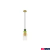 Kép 1/3 - Nova Luce MURANO függeszték, zöld, E14 foglalattal, max. 1x5W, 9009235
