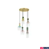 Kép 1/2 - Nova Luce MURANO függeszték, zöld, E14 foglalattal, max. 5x5W, 9009238