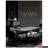 Kép 1/9 - Nova Luce NEBULA több ágú függeszték, arany, 3000K melegfehér, beépített LED, 1x34W, 2352 lm, 9186807