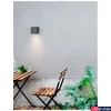Kép 1/2 - Nova Luce NERO kültéri fali lámpa, szürke, GU10-MR16 foglalattal, max. 1x35W, 710041