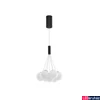 Kép 1/3 - Nova Luce NUVOLE függeszték, fekete, 3000K melegfehér, beépített LED, 1x49W, 2240 lm, 9061433