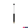 Kép 1/3 - Nova Luce PICTO függeszték, fekete, arany, GU10 foglalattal, max. 1x10W, 9911530