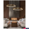 Kép 1/3 - Nova Luce PRESTON 1 ágú függeszték, arany, 3000K melegfehér, beépített LED, 1x50W, 2727 lm, 9285801