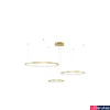 Kép 1/3 - Nova Luce PURPLE függeszték, arany, 3000K melegfehér, beépített LED, 1x80W, 8718 lm, 9210314