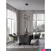 Kép 1/7 - Nova Luce RACCIO függeszték, fekete, 3000K melegfehér, beépített LED, 1x92W, 6868 lm, 9695216