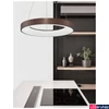 Kép 1/6 - Nova Luce RANDO THIN 1 ágú függeszték, kávé, 3000K melegfehér, beépített LED, 50W, 2864 lm, 9453455