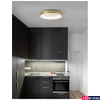 Kép 1/8 - Nova Luce RANDO THIN mennyezeti lámpa, matt arany, 3000K melegfehér, beépített LED, 50W, 2864 lm, 9353854