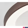 Kép 1/4 - Nova Luce RANDO THIN mennyezeti lámpa, matt kávé, 3000K melegfehér, beépített LED, 50W, 2864 lm, 9353855