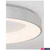 Kép 1/8 - Nova Luce RANDO THIN mennyezeti lámpa, matt ezüst, 3000K melegfehér, beépített LED, 50W, 2864 lm, 9353856
