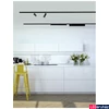 Kép 1/4 - Nova Luce RIETI sínre szerelhető lámpa, fekete, 4000K természetes fehér, beépített LED, 1x22W, 1400 lm, 8254415
