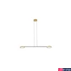 Kép 1/4 - Nova Luce SCOPE függeszték, arany, 3000K melegfehér, beépített LED, 1x19W, 1881 lm, 9695253