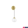 Kép 1/2 - Nova Luce THE EGG fali lámpa, arany, G9 foglalattal, max. 1x5W, 9009262