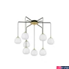 Kép 1/3 - Nova Luce THE EGG függeszték, fekete, G9 foglalattal, max. 8x5W, 9009260