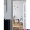 Kép 1/9 - Nova Luce VEDA függeszték, arany, G9 foglalattal, max. 3x6W, 9536413