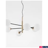 Kép 1/2 - Nova Luce VITRA több ágú függeszték, üveg, G9 foglalattal, max. 6x5W, 9143306
