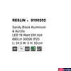 Kép 10/10 - Nova Luce RESLIN fali lámpa, fekete, 3000K melegfehér, beépített LED, 1x18W, 890 lm, 9100202