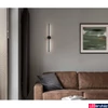 Kép 2/3 - Nova Luce ADEN fali lámpa, fekete, 3000K melegfehér, beépített LED, 1x10W, 342 lm, 9081102