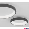 Kép 2/4 - Nova Luce ALBI mennyezeti lámpa, szürke, 3000K melegfehér, beépített LED, 50W, 2876 lm, 8105617