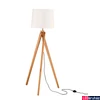 Kép 2/5 - Nova Luce ALMA állólámpa, fehér, E27 foglalattal, max. 1x42W, 60201