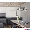 Kép 2/8 - Nova Luce ARTE több ágú függeszték, fekete, 3000K melegfehér, beépített LED, 1x50W, 3500 lm, 9110351