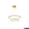 Kép 2/7 - Nova Luce CILION több ágú függeszték, kristály hatású, arany, 3000K melegfehér, beépített LED, 1x56W, 3555 lm, 9011139