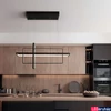 Kép 2/3 - Nova Luce CLEA függeszték, fekete, 2700K melegfehér, beépített LED, 1x59W, 2129 lm, 9756719