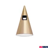 Kép 2/8 - Nova Luce CONO sínre szerelhető lámpa, decorative mágneses sínrendszerhez, arany, 3000K melegfehér, beépített LED, 1x5W, 300 lm, 9090286